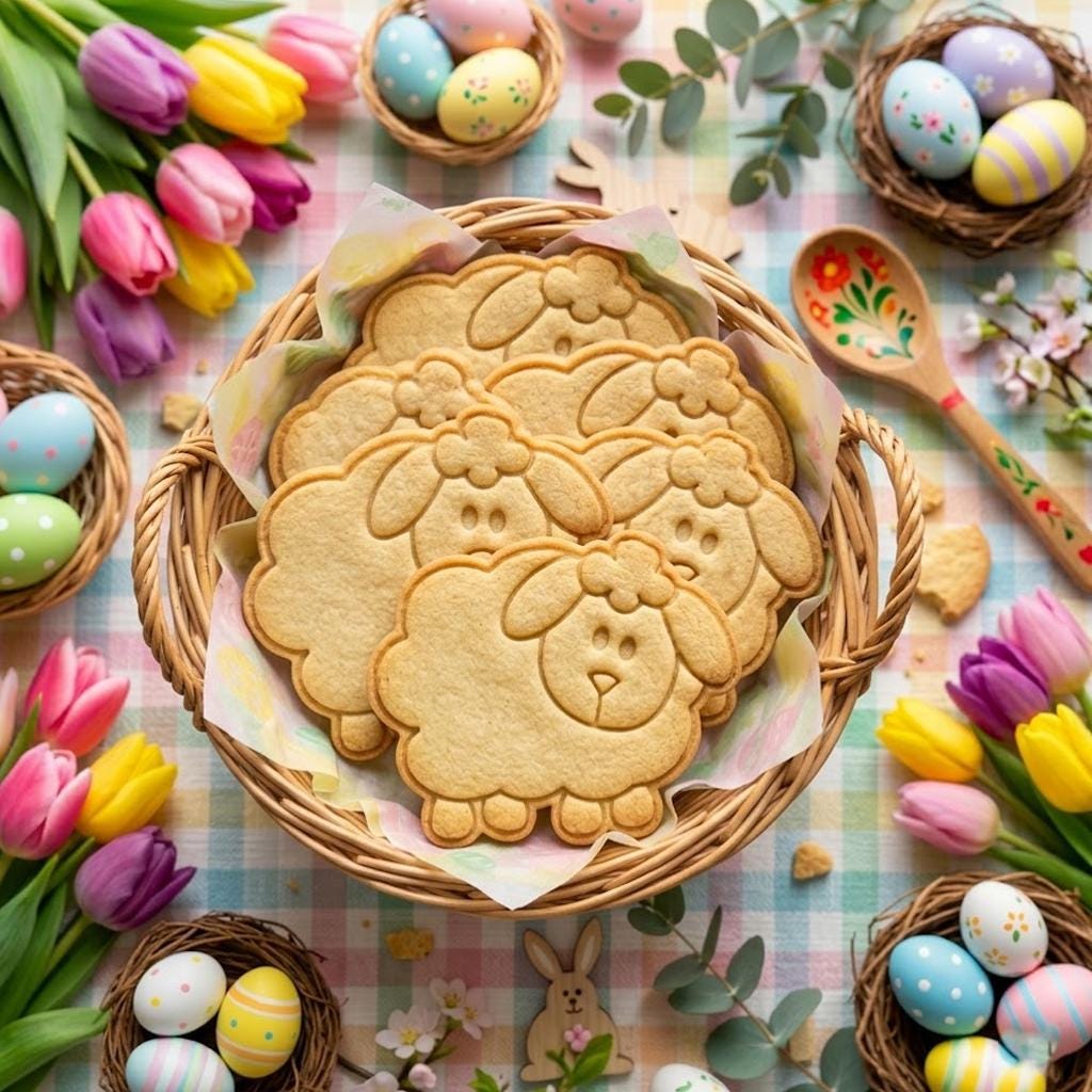 Cute Sheep Easter Cutter Stamp, Easter Day Gifts, Bunny Cutter, Easter Baking, Rabbit Easter Cookie, Egg With Rabbit, Sheep Cutter