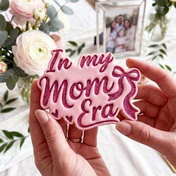 In My Mom Era Cutter & Stamp Set, MAMA Cookie Cutter, Happy Mother's Day Cookie Stamp, Fondant Cutter, Mother's Day Gifts, Love You Mom