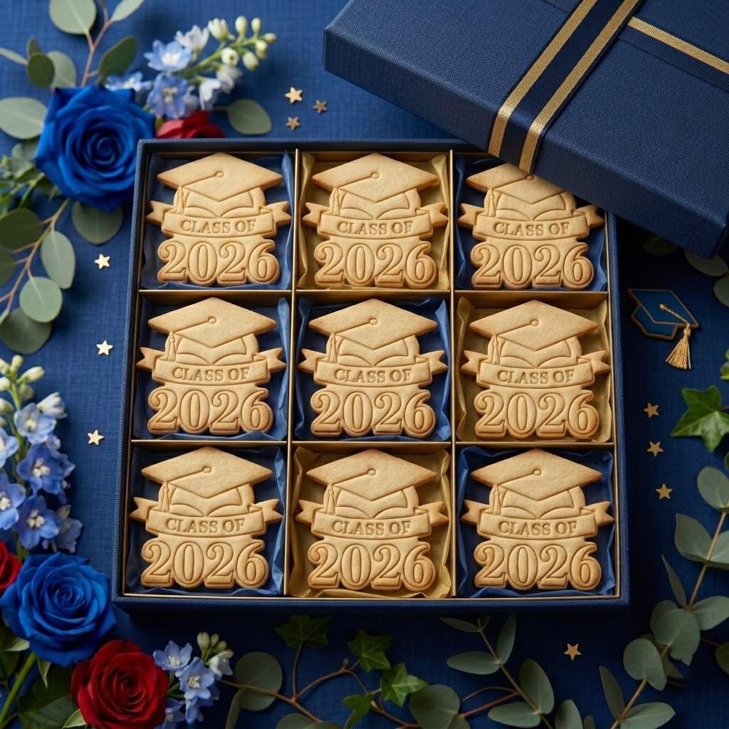 Class Of 2026 Cookie Cutter Stamp, Senior 2026, Personalized School Cookie, Back to School Cookie Cutter, Graduation Gift, Custom Grad