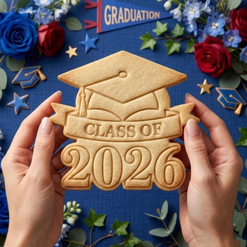 Class Of 2026 Cookie Cutter Stamp, Senior 2026, Personalized School Cookie, Back to School Cookie Cutter, Graduation Gift, Custom Grad