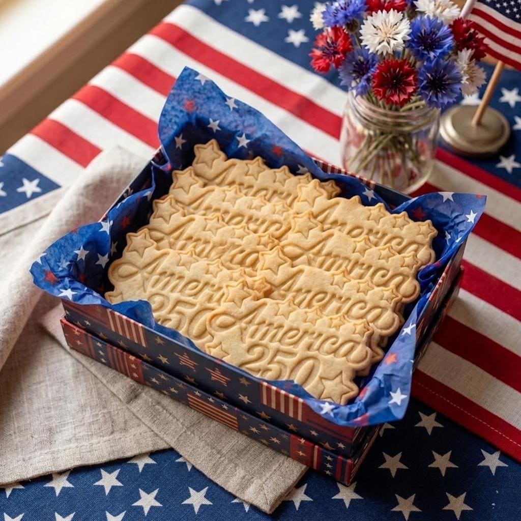 America 250, 250th Anniversary Cookie Stamp Set, Independence Day Gift, Patriotic Baking, 250 Years of Freedom, 1776 2026 USA, Flag USA