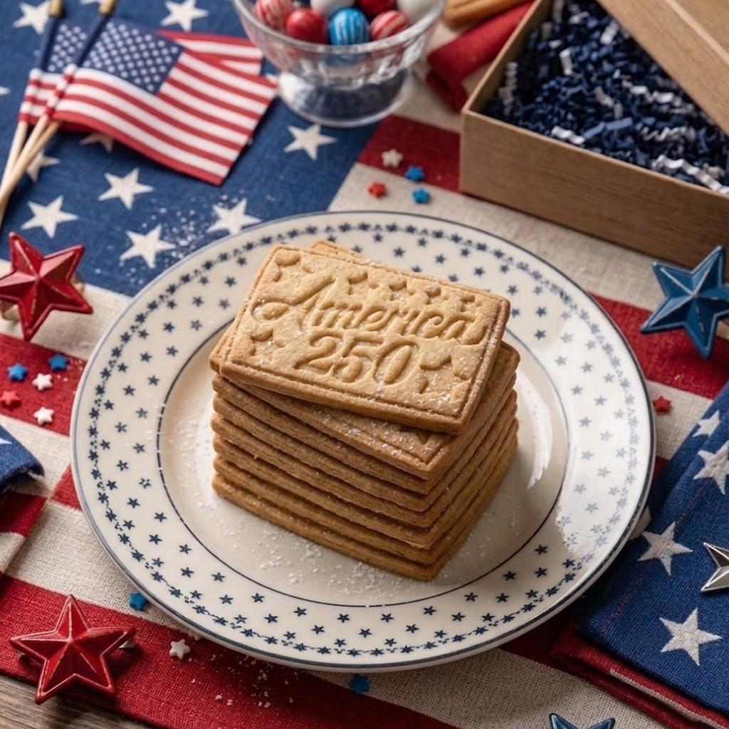 America 250 Cookie, 250th Anniversary Cookie Stamp Set, Independence Day Gift, Patriotic Baking, 250 Years of Freedom, 1776 2026 USA