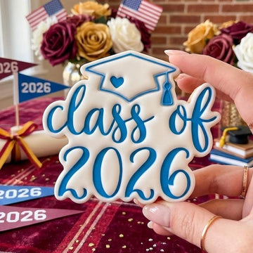 Class Of 2026 Custom Cookie Cutter Stamp, Senior 2026, Personalized School Cookie, Graduation Gift, Personalized Graduation Gift, Graduation