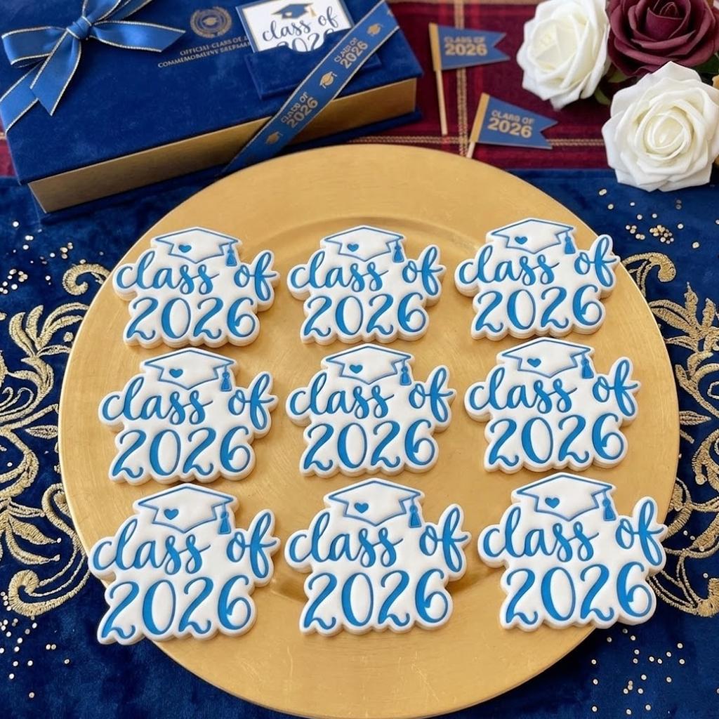 Class Of 2026 Custom Cookie Cutter Stamp, Senior 2026, Personalized School Cookie, Graduation Gift, Personalized Graduation Gift, Graduation