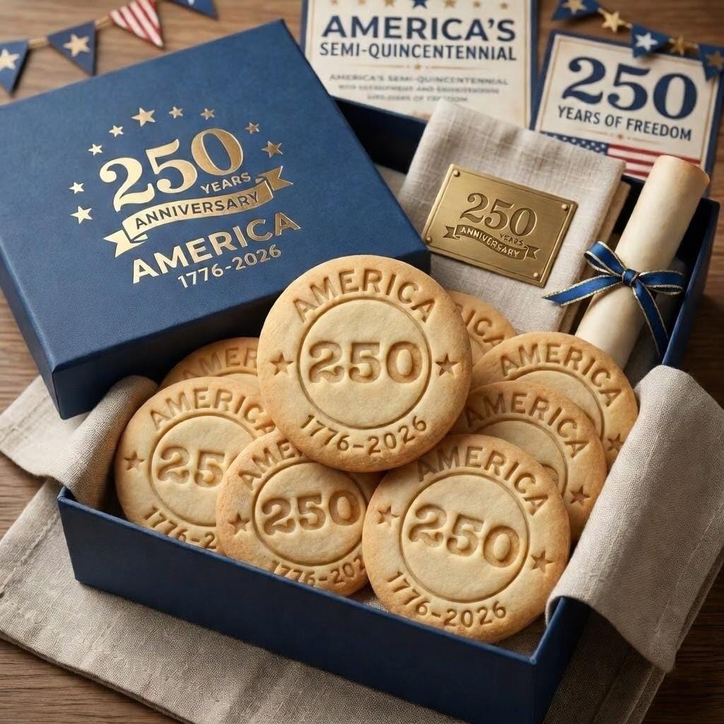 America 250 Cookie Cutter & Stamp, 1776–2026 Cookie Stamp, USA 250th Anniversary Cookie Cutter, Independence Day Baking Gift