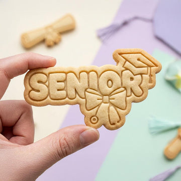 Cute Senior Nurse 2026 Cookie Cutter, Polymer Clay Cutter, Nursing Grad Party Decor, Polyclay for Medical Senior, Graduation Stethoscope