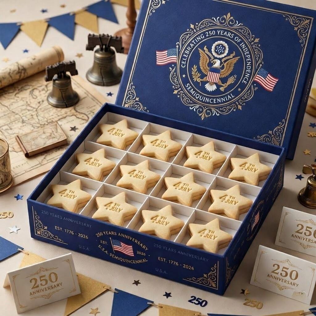 4th of July Cookie Cutter & Stamp, Independence Day Cookie Stamp, Patriotic Star Cookie Cutter