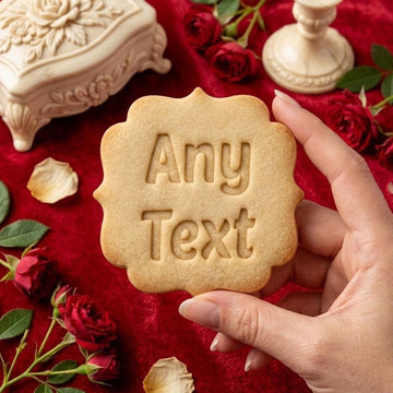 Any Text Cookie Cutter Stamp Set, Custom Wedding, Personalized Cookie Stamp, Any Text Words Cookie, Fondant Cutter, Clay Cutter, Mother Day