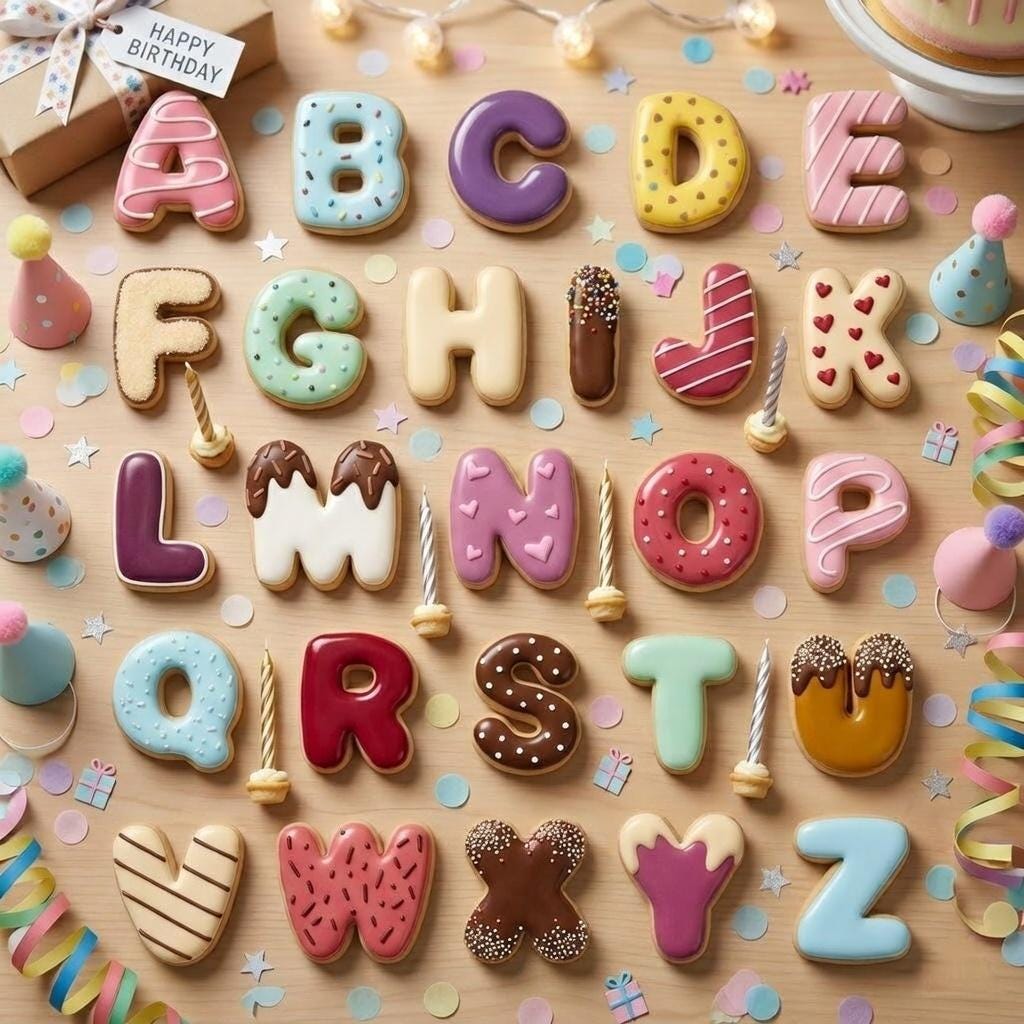 Alphabet Cookie Cutter A-Z, Letter Cookie Cutter, Personalized Name Biscuit Embosser for Birthday Cookies