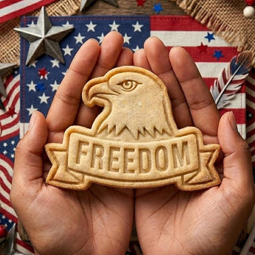 FREEDOM 250 USA Cookie Cutter Stamp, We The People USA Cookie Stamp, Independence Day Gift, Patriotic Baking, Clay Cutter, 4th Of July
