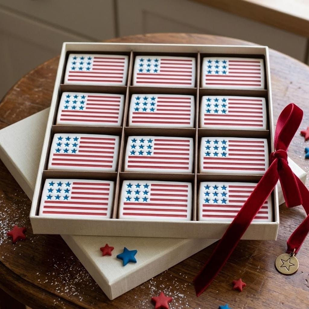 Flag USA Cutter Stamp Set, 250 American, USA 250th Anniversary, Patriotic Baking, Patriotic Cookie, Clay Cutter, Gift For Independence