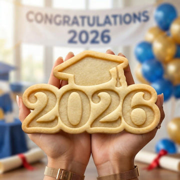 2026 Graduation Cookie Cutter & Stamp, Class of 2026 Cookie Cutter, Grad Cap Cookie Stamp, Graduation Cookies, Grad Gift Baking Tool
