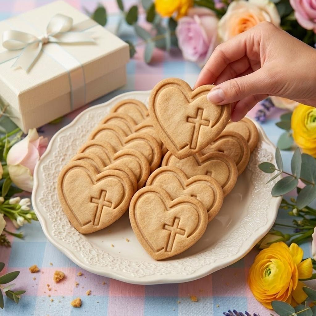 Cross with Heart Cookie Cutter Stamp, Rabbit Cookie, Heart Cross Cutter, Christian Cookie Stamp, Jesus Gifts, Jesus Love Me, Love Like Jesus