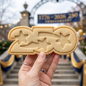 250th Anniversary Stars Cookie Cutter & Stamp, 4 of July 2026 Celebration Cookie Stamp, USA Independence Day Cookie Cutter