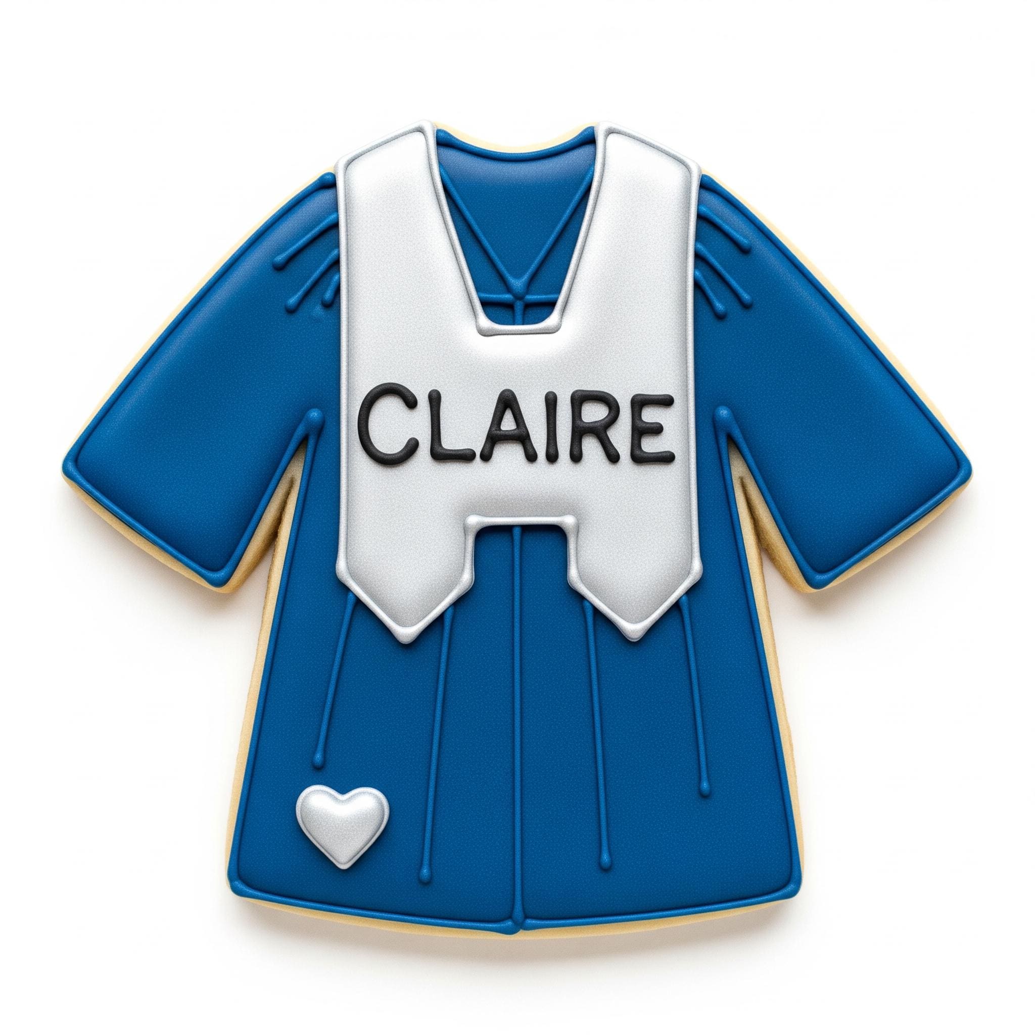 Custom Name Graduation Gown Cookie Cutter, Class of 2026 Stole , Polymer Clay Cutter, Grad Cap Gown Mold, Personalised Gift, Polyclay Tool