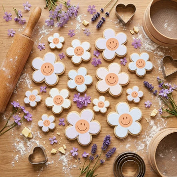 Floral Cookie Cutters, Spring Cookie, Mother’s Day Cookie, Mother’s Gifts, Gift For Mom, 3D Printed Baking Shapes, Floral Baking, Mother Day