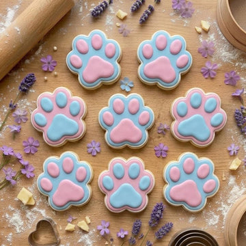 Paw Dog Cookie Cutters, Dog Cookie, Dog Gift, Gift For Mom, 3D Printed Baking Shapes, Pet Baking, Puppy Paw, Gift For Dog Lover
