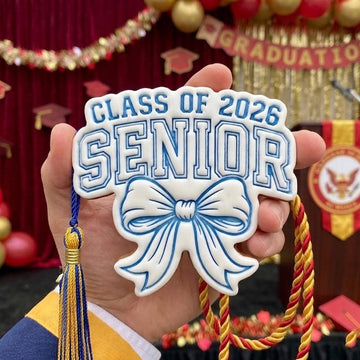 Class Of 2026 Senior Graduation Cutter Stamp Set, Senior Grad 2026, Personalized School Cookie, Class Of 2026, Graduation Year 2026 Cookie