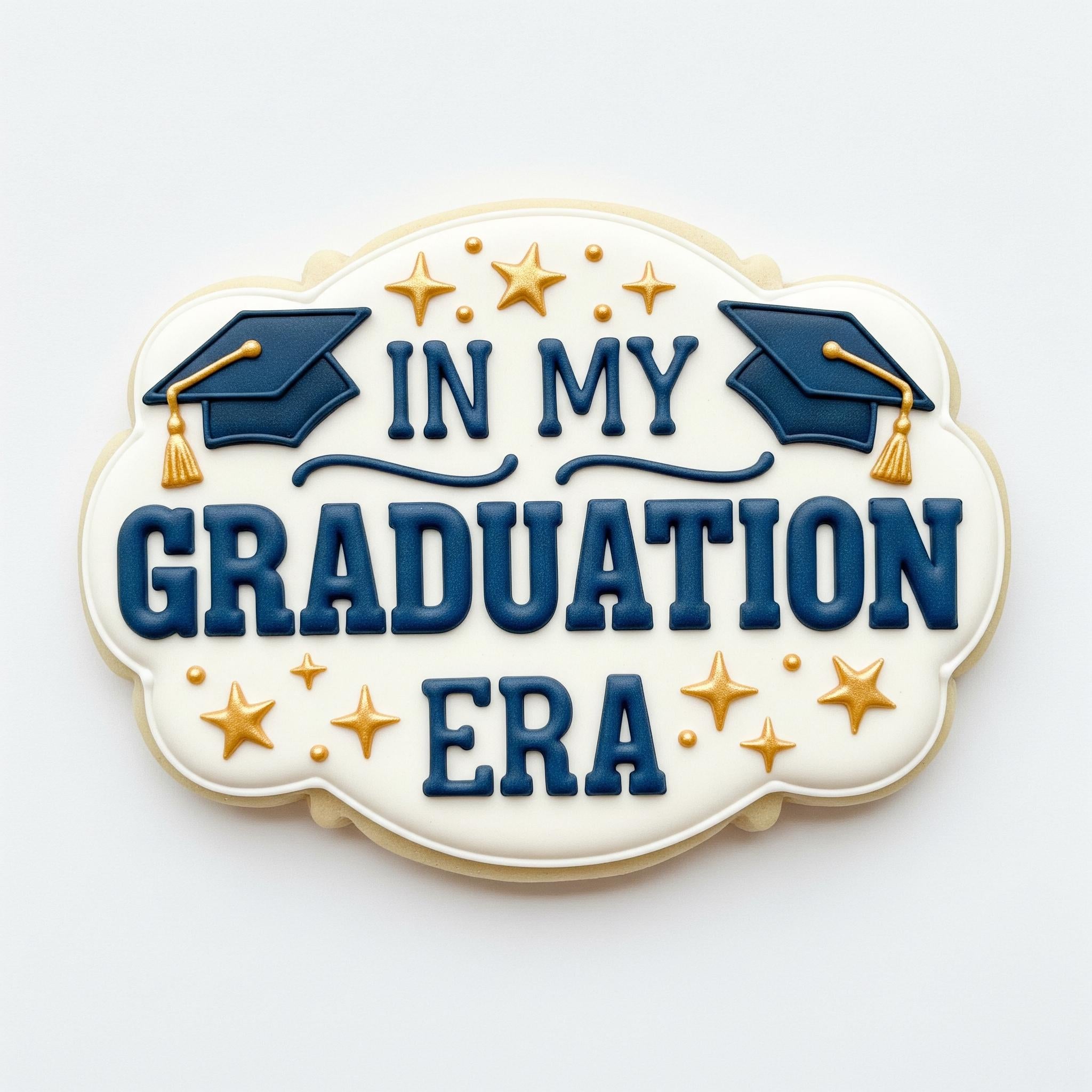 In My Graduation Era Cookie Cutter, Class of 2026 Plaque, Polymer Clay Cutter, Grad Era Giff, Swiftie Inspired, Polyclay Tool, DIY