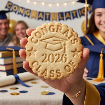Congrats Class Of 2026 Cookie Cutter Stamp, Class of 2026 Cookie Cutter, Grad Cookie Stamp, Senior 2026 Cutter, Gift For Grad