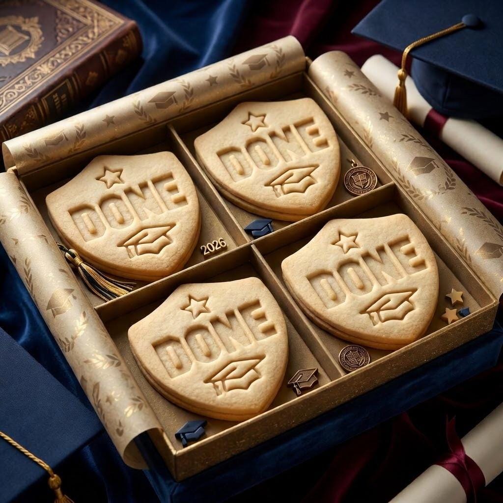 Done Graduation 2026 Cookie Cutter and Stamp, Grad Party Cookie Cutter, Graduation Cookie Stamp, Class of 2026 Cookie