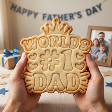 World's First Dad Cookie Cutter and Stamp, Father's Day Cookie Cutter, Daddy Cookie Stamp, Papa Gift Cookie Cutter