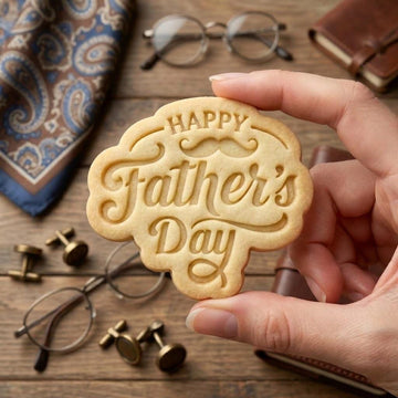 Happy Father's Day Cookie Cutter and Stamp, Dad Cookie Stamp, Father's Day Gift, Cookie Cutter for Dad