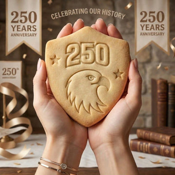 America 250 Eagle Cookie Cutter and Stamp, Patriotic Eagle Cookie Cutter, USA 4 of July Cookie Stamp