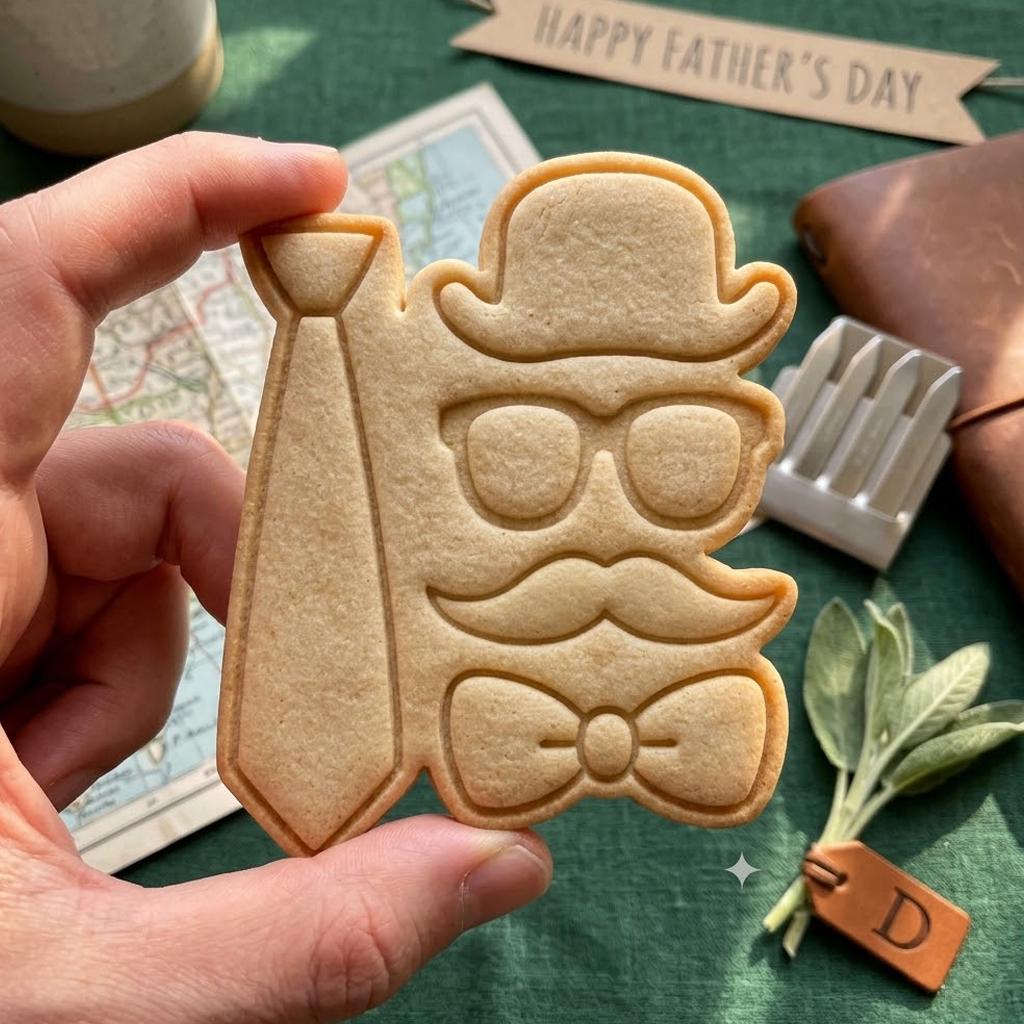 Dad Cookie Cutter Stamp, Happy Father's Day Cookie Cutter, Father's Day Gift, Dad Cookie Cutters, Custom Dad, Best Dad Ever