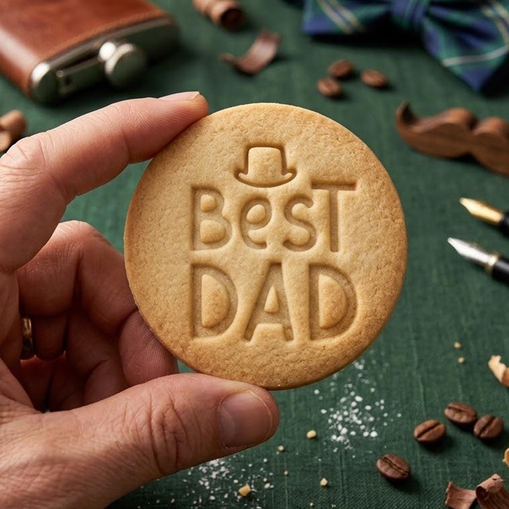 Best Dad Cookie Cutter Set, Father's Day Gift, Dad Cookie Cutters, Custom Dad, Best Dad Ever Cookie Cutter Stamp, Gift For Dad