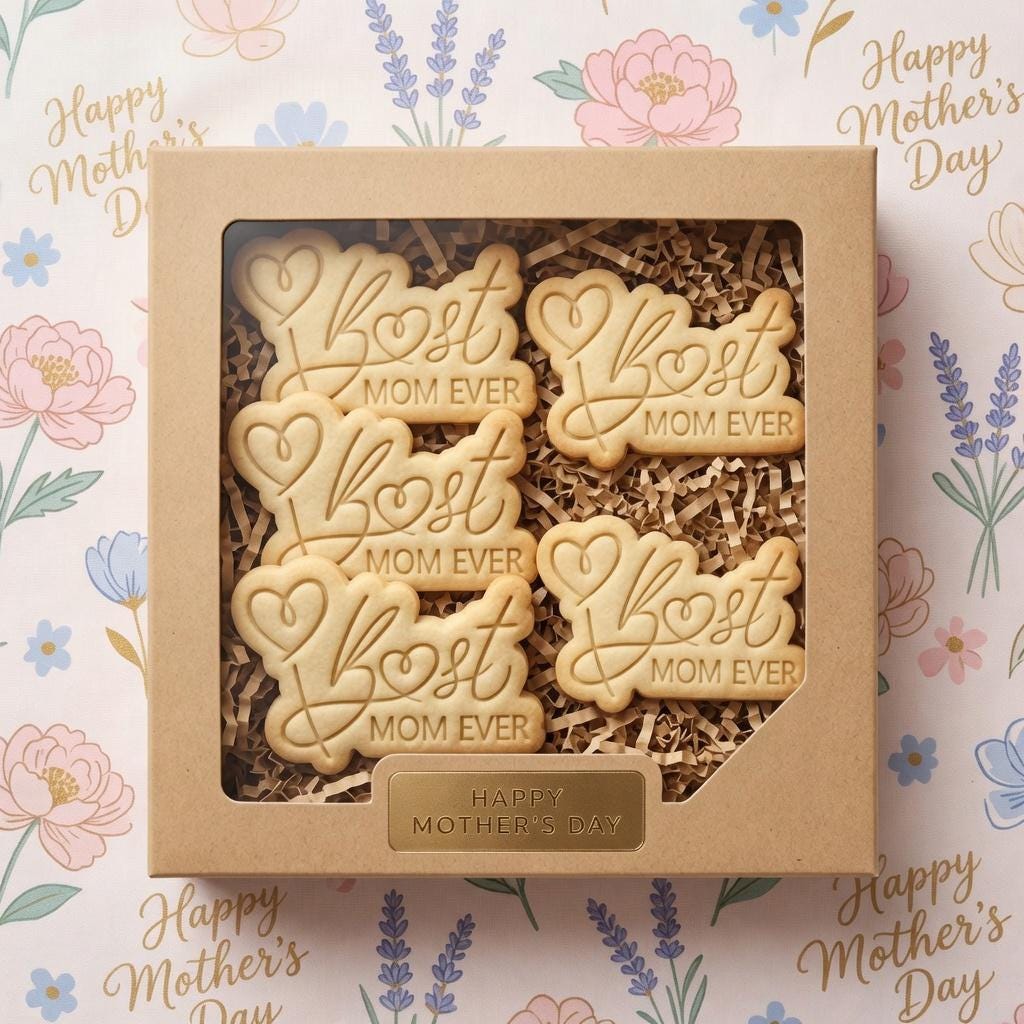 Best Mom Ever Cookie Cutter and Stamp, Mother's Day Cookie Stamp, Mommy Cookie Cutter