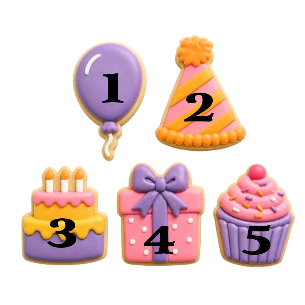 Happy Birthday Cookie Cutter Set, Baby Showers, Birthday Cutter, Birthday Gifts, Baby Cutter, Fondant Cutter, Birthday Party