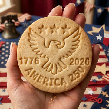 USA 250th Anniversary Cookie Stamp, Independence Day Gift, Patriotic Baking, Patriotic Cookie, 250 Years of Freedom, 4th Of July