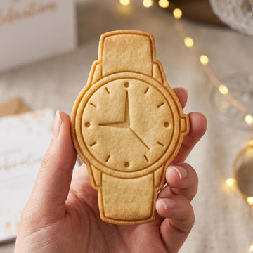 Wristwatch Cookie Cutter, Classic Watch Stamp, Polymer Clay Cutter, Father's Day Gift Mold, Retirement Plaque Tool, Polyclay DIY Craft Tool