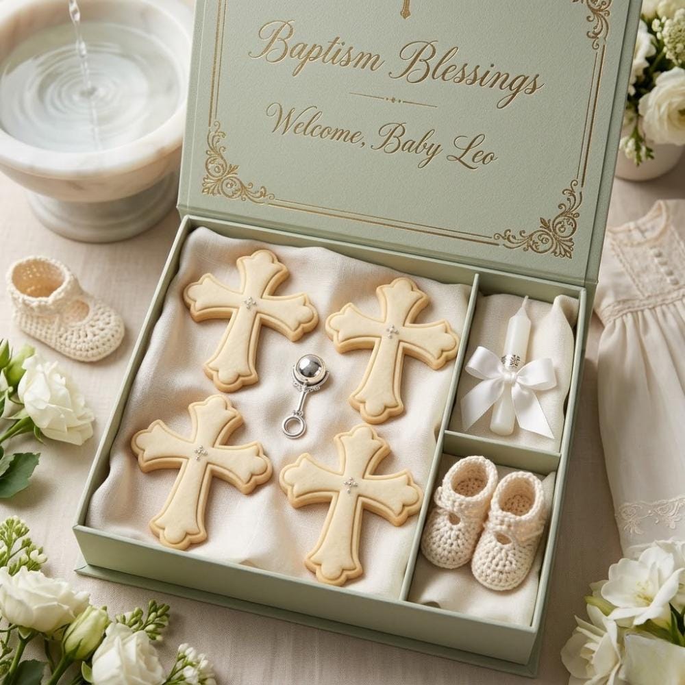 Cross Religious Cookie Cutter and Stamp, Baptism Cookie Cutter, Christening Cookie Stamp, First Holy Communion Cross Cutter