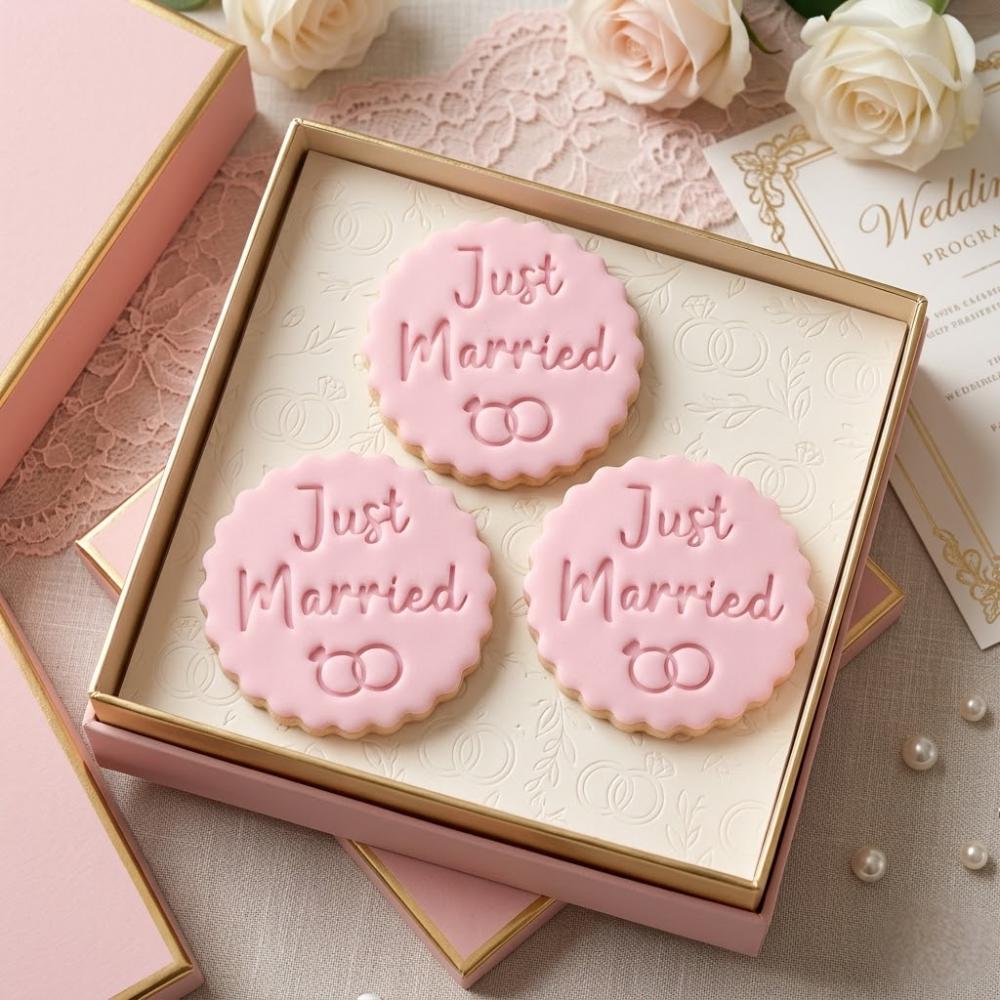 She Said Yes Cookie Cutter & Stamp, Engagement Ring Cookie Stamp, Bridal Shower Fondant Cookie Cutter, Wedding Cake Tools
