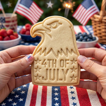 Happy 4th Of July 1776 2026 America Cookie Cutter Stamp, 250th Anniversary, Independence Day Gift, Patriotic Baking, 250 Years of Freedom
