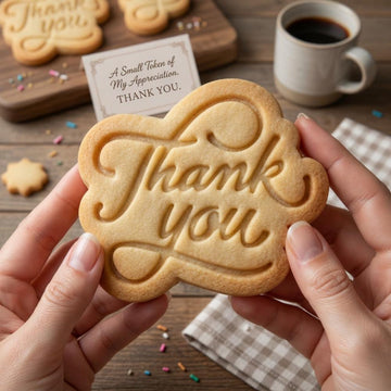 Thank You Cookie Cutter & Stamp, Father's Day Cookie Cutter, Graduation 2026 Cookie Stamp, Wedding Gifts