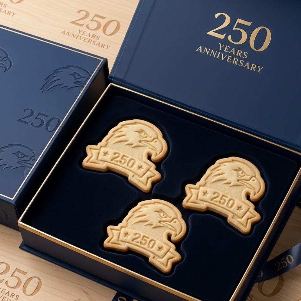 USA 250th Anniversary Eagle Cookie Cutter & Stamp, Semiquincentennial Patriotic Cookie Cutter, 4th of July Biscuit Stamp