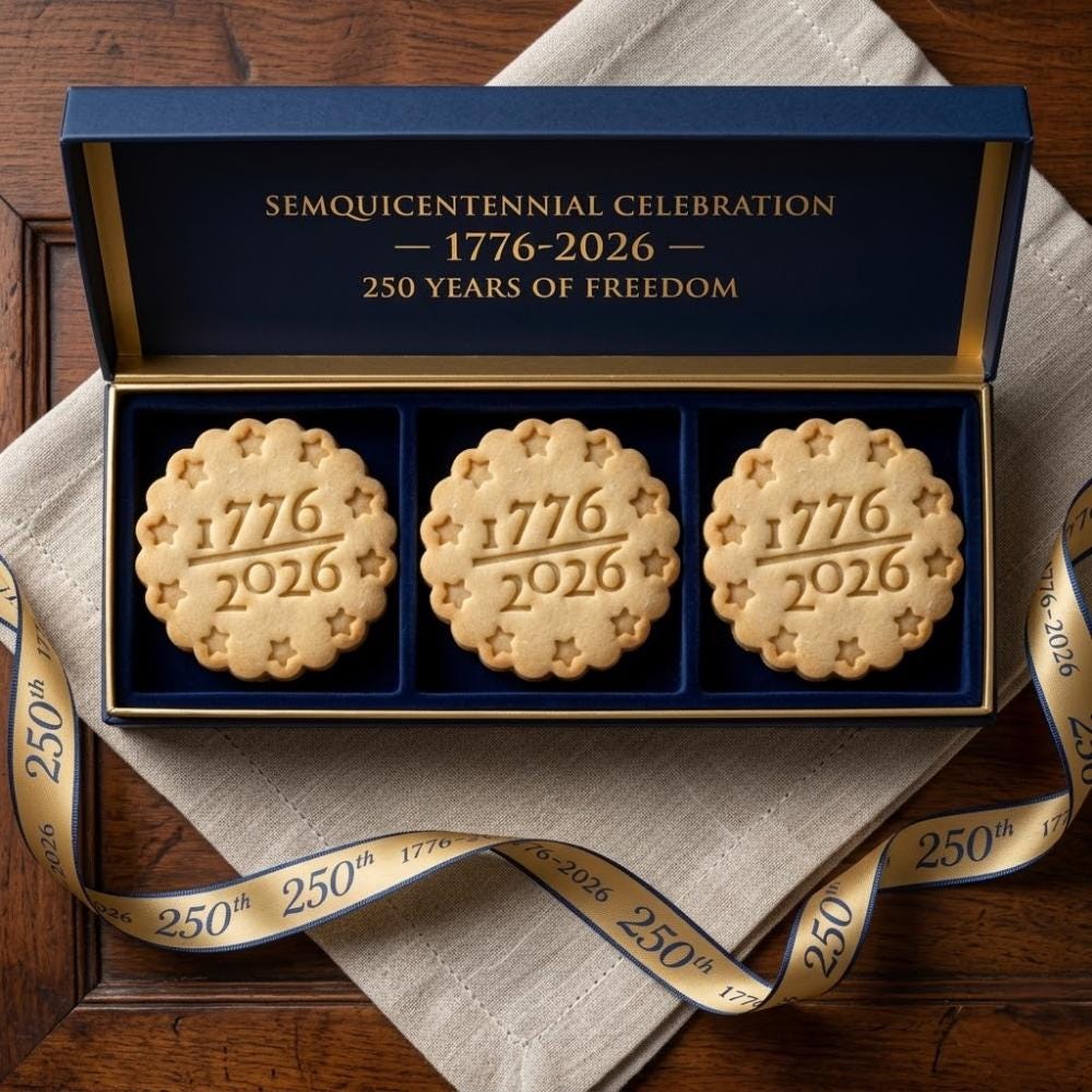1776-2026 Star Cookie Cutter & Stamp, 250 Years of Freedom Cookie Stamp, Independence Day Stamp, Semiquincentennial Bakery Tool