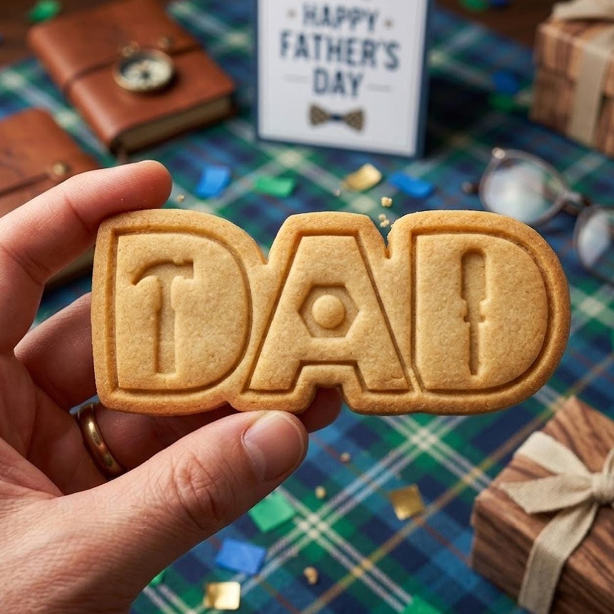 Dad Text Cookie Cutter Stamp, Daddy Cutter, Father's Day Gift, Dad Cookie Cutters, Custom Dad Cookie, Best Dad Ever Cookie, Fondant Cutter