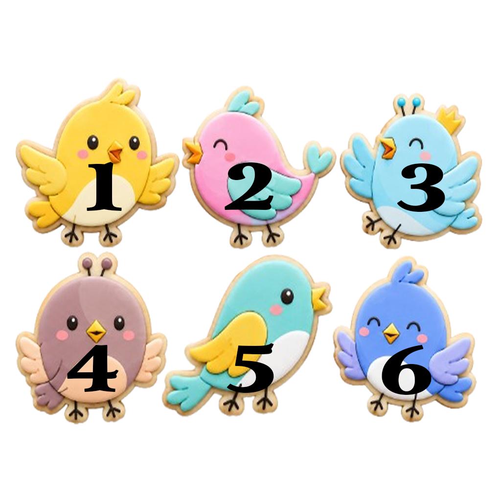Cute Bird Cookie Cutter Set, Bird Cutter, Baby Showers, Birthday Cookie, Birthday Gifts, Baby Girl Cutter, Fondant Cutter, Summer Cutter