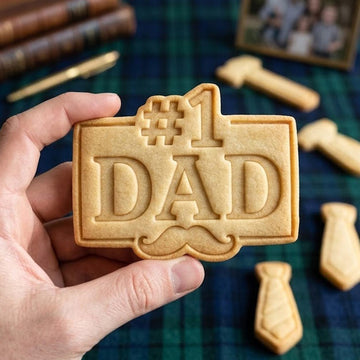 1 Dad Cookie Cutter Stamp, Daddy Cutter, Father's Day Gift, Dad Cookie Cutters, Mom Cookie, Fondant Cutter, Best Dad Ever