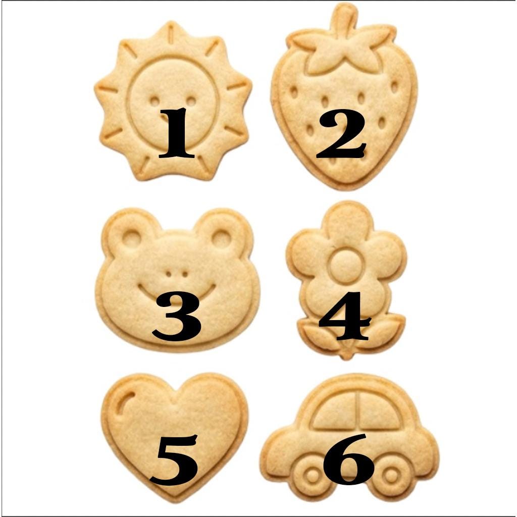 Cute Theme Birthday Cookie Cutter Stamp, Baby Gift, Baby Shower Cutter, Custom Stamp, Birthday Baking, Happy Birthday, Clay Cutter