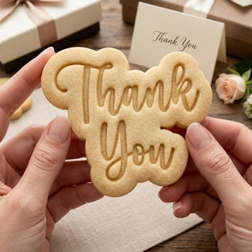 Thank You Cookie Cutter & Stamp, Father's Day Cookie Cutter, Graduation 2026 Cookie Stamp, Wedding Gifts