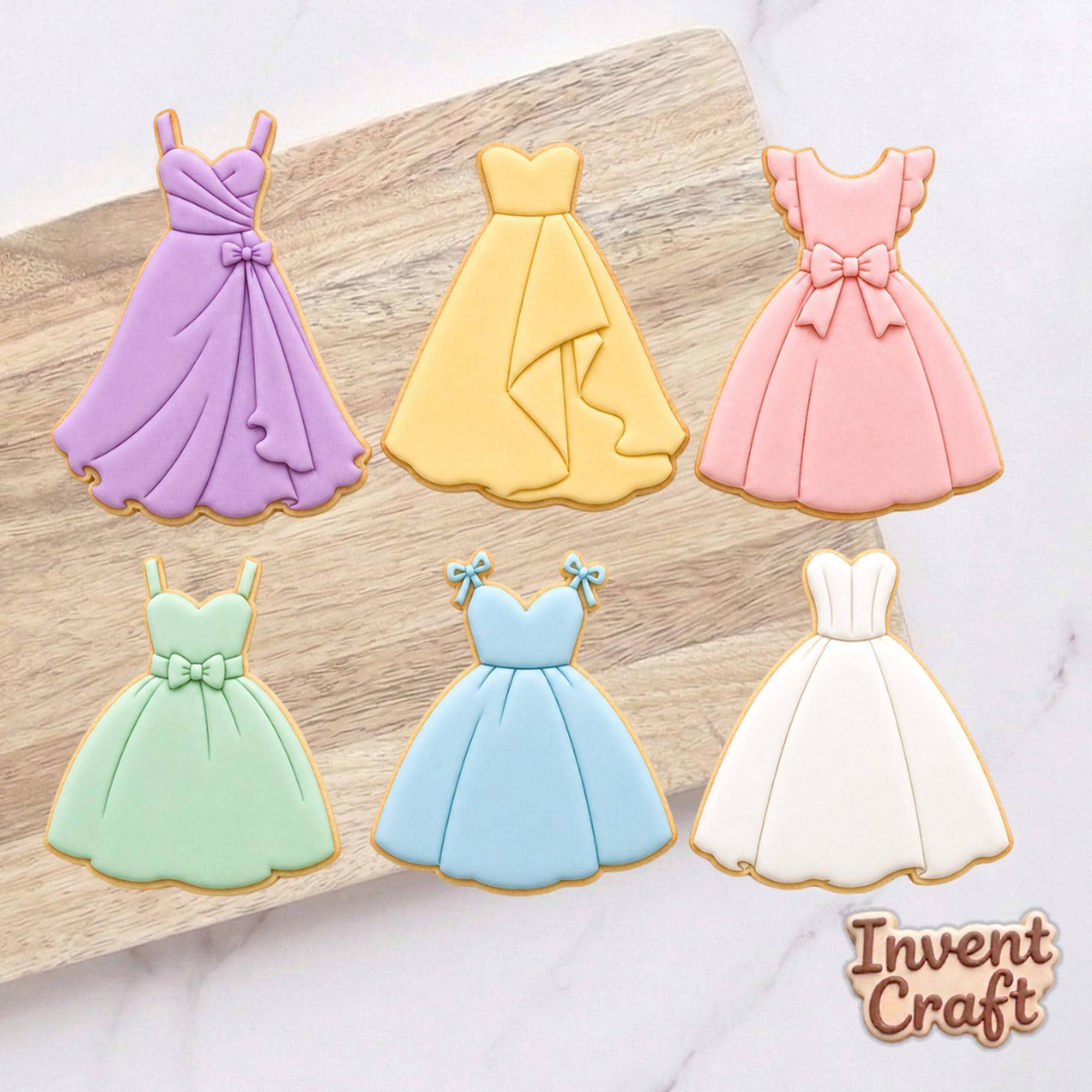 Cute Dress Cookie Cutter Set, Baby Showers, Birthday Cookie, Birthday Gifts, Baby Girl Cutter, Fondant Cutter, Feet Baby Cutter, Clay Cutter