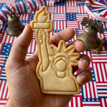 Statue of Liberty America Cookie Cutter Stamp, 250th Anniversary, Independence Day, Patriotic Baking, 250 Year of Freedom, America 1776 2026
