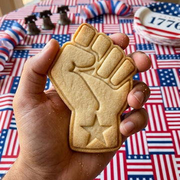 Fist Liberty America Cookie Cutter Stamp, 250th Anniversary, Independence Day, Patriotic Baking, 250 Years of Freedom, America 250 1776 2026