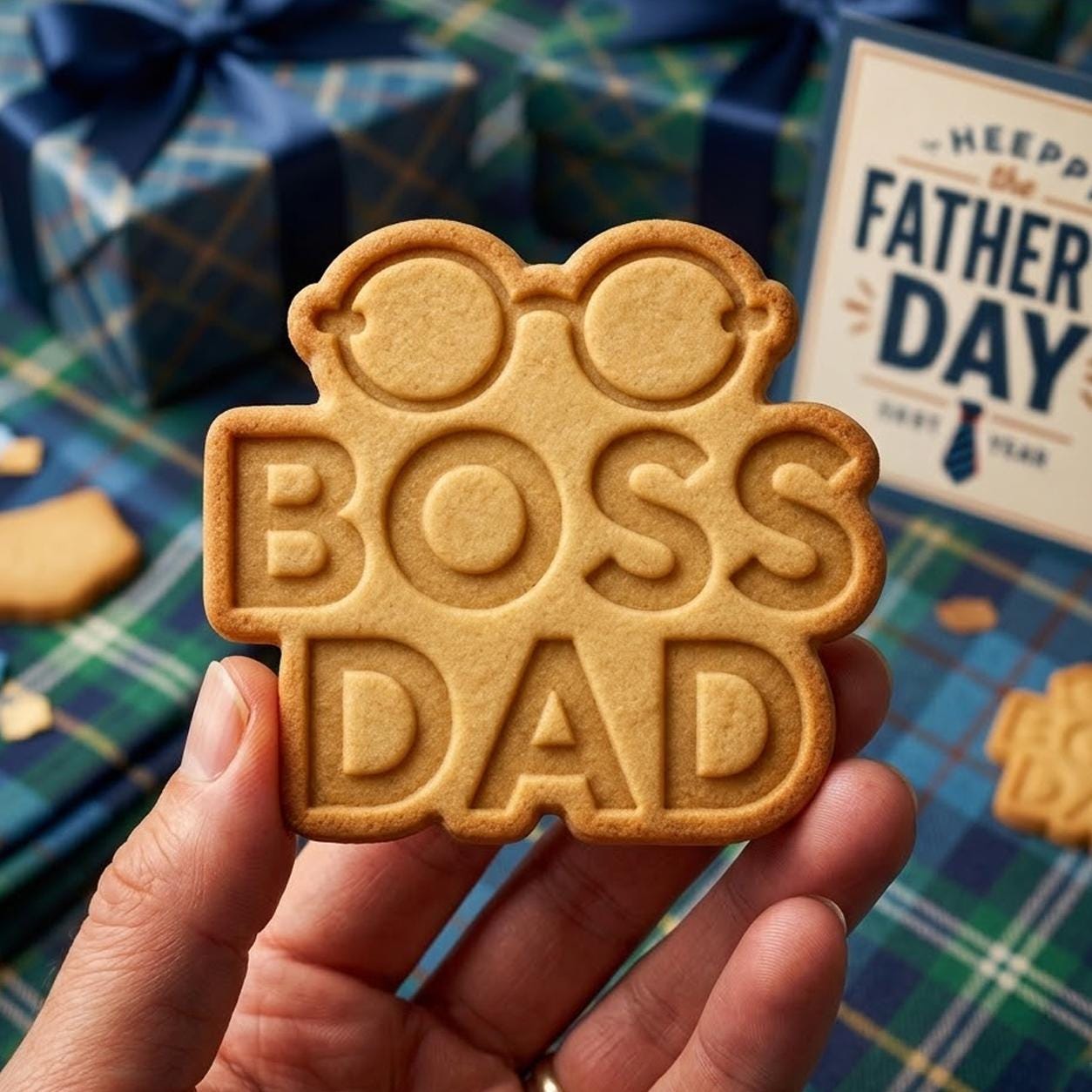Boss Dad Cookie Cutter Stamp, Daddy Cutter, Father's Day Gift, Dad Cookie Cutters, Custom Dad Cookie, Fondant Cutter, Best Dad Ever Cookie