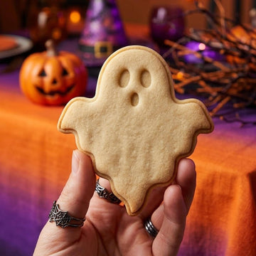 Cute Ghost Cookie Cutter Stamp, Halloween Gift, Ghost Cutter, Ghost Baking, Halloween Baking, Cute Halloween Cutter, Boo Cookie, Clay Cutter